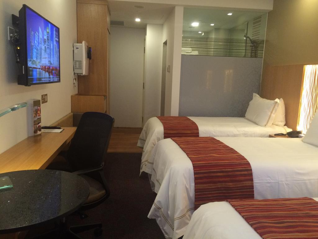 فندق سنغافورةفي  فندق جراند سنترال الغرفة الصورة
